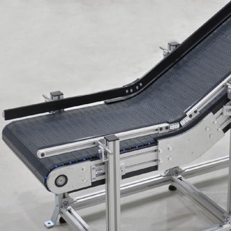 Incline Plastic Modular Belt Conveyor | KFM-P 2040 | mk